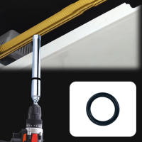 Codo De Nivelamiento De Techo 10mm/12mm/13mm/14mm/17mm Con Tornillo Hueco Y Tuercas Hexagonales Para Herramienta Eléctrica - details 4