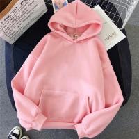 Sudadera De Moda Para Hombre Y Mujer Con Capucha Rosa Manga Larga Suéter Casual Con Bolsillo Exteriores Deportivos De Polyester Para Todas Las Estaciones - details 2