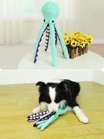 Juguete Interactivo Para Perros Octopus De Peluche Sonido Duradero Juguete De Masticar Para Puppies Compañero Anti-Boredom Accesorios Para Perros - details 6