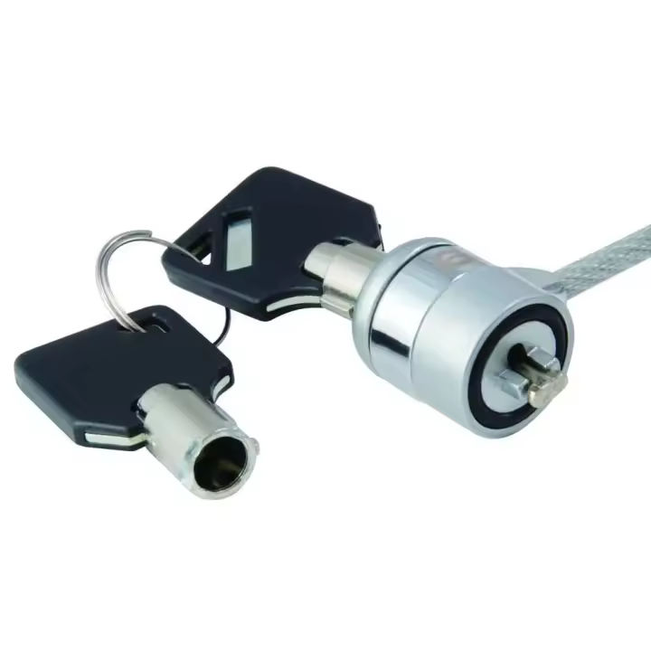 Conceptronic CNBSLOCK15 – Cable Antirrobo para Portátil con Llave (1,5 m) - 1