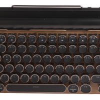 Teclado Mecánico Vintage Sin Cables De 83 Teclas Con Switches Azules Y Carcasa De Metal VBESTLIFE Para Escritorio - details 2