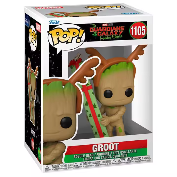 Funko Gotg Hs Pop 3 Groot Pop Marvel - 1