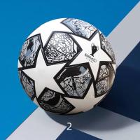 Balón de fútbol de alta gama - Tecnología termoadhesiva sin costuras, cubierta de PU premium, tamaño 5 - details 3