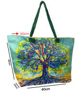 Bolso de Playa MEJORADA árbol de la Vida Grande - details 1