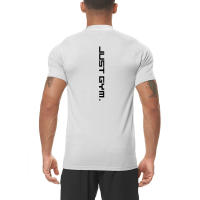 Camiseta De Entrenamiento Para Hombre Quick Dry Elastic Sports Shirt Con Tirantes Cortos Transpirable Y Cómodo Para Gimnasio Y Fitness - details 5