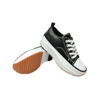 Eva Zorteon- Zapatillas deportivas para mujer, Zapatos PU Suela Track cuña,Deportivas casual. - details 6