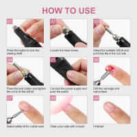 Juego De Linterna Para Uñas Eléctrica Máquina De Pulir Y Moldear Herramientas Profesionales Para Manicura Y Pedicura Cortador De Uñas Y Herramientas De Pulido Fuerte - details 14