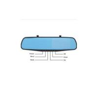 Aumotop Dash Cam, cámara de coche con visión 1080P, lente de grabadora de conducción DVR, grabadora de vídeo con pantalla táctil, grabadora de conducción con espejo retrovisor - details 1