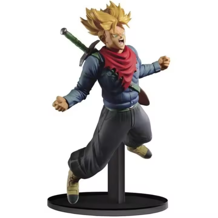 BANPRESTO - Figura de TRUNKS - Banpresto World Figure Colosseum - Esculpida por Salvador Gomes - Material PVC - Mide 18cm - Anime - Para Mayores de 15 años - 1