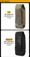 Accesorio De Almacenamiento Multifuncional De Diseño Ligero Con Montaje Molle En Patrón Camuflado Para Equipo De Herramientas - details 7