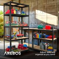AREBOS Estantería Metálica 2X - 180x90x40cm - 875 Kg - 5 Baldas - details 14