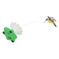 Juguete Interactivo Para Gatos Electrónico Volador Realista Movimiento De Vuelo Para Gatos Pequeños Y Animales Pequeños - details 3