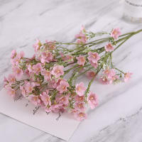 Decoración De Hogar Estilo Pastoral Con Pequeño Margarita Bouquet De Seda Artificial Simulación De Crisantemo Silvestre Para Mesa De Hotel - details 10