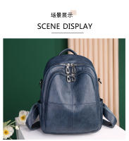 Mochipa de cuero estilo Korean, mochila de gran capacidad A LA Moda para Mujer, Bolso de hombro, mochila de viaje, Bolso de Mujer - details 13