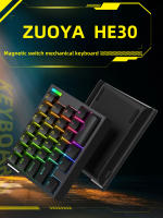 TECLADO MECÁNICO HE30 29 TECLAS MAGNETIC SWITCH TRIGGERS RÁPIDOS GAMER E-SPORTS USB CONECTADO a TRAVÉS DE CABLE Multicolor - details 1