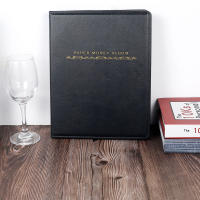 Álbum De Colección De Dinero En Cuero Para Monedas Y Billetes Libro De Documentos Y Boletos Regalo Para Amantes Del Coleccionismo - details 5