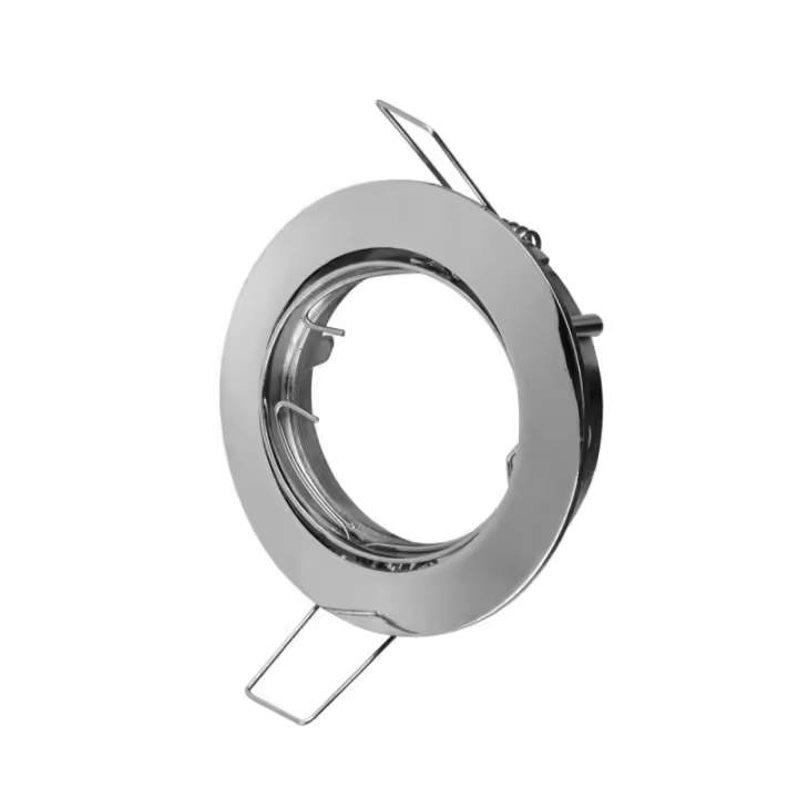 Aro de empotrar GU10 Redondo Chrome VT-779  V-TAC - 1