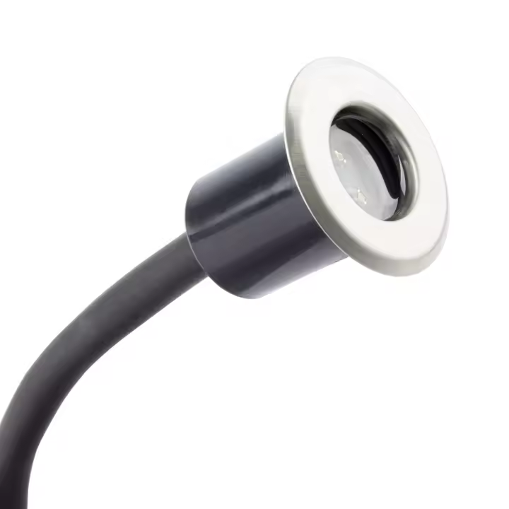 Ledkia Foco Exterior LED Empotrable Suelo Mini 3000K Blanco Cálido - 1