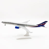 Modelo De Avión Aeroflot Rusia Airbus 330 De 20cm Aleación De Metal Para Coleccionistas Y Aficionados a Las Aéreas Y Transporte Aéreo - details 0