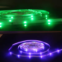 Tira De Luces LED RGB5050 Flexibles Con Control Bluetooth Infrarrojo Y Sync De Música Para TV Decoración De Navidad Regalo 5V - details 5