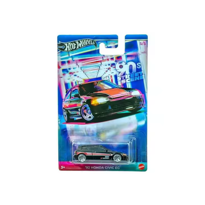 Hot Wheels Semi Premium ('90s Street Scene Series) '92 Honda Civic EG 5/5 - 1