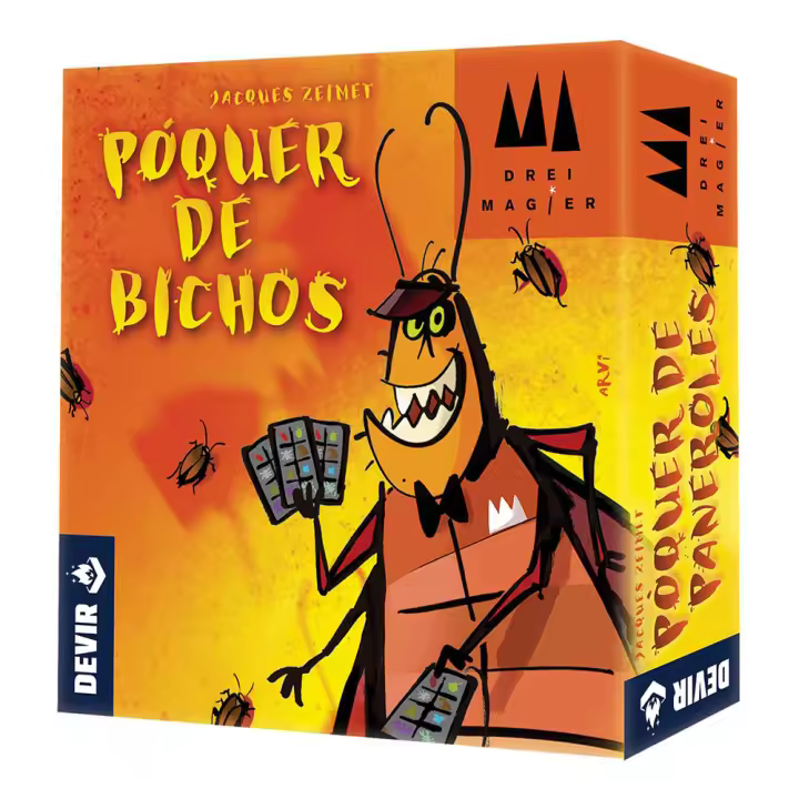 POQUER DE BICHOS DEVIR - Nuevo a estrenar - Devir - Juego de Cartas - Juego de Mesa - 1