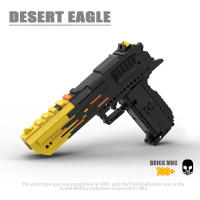Pistola Desert Eagle De Bloques Constructibles 1.0 Disparo Single Shot Modelo MOC Juguetes Para Niños Regalos De Navidad - details 0