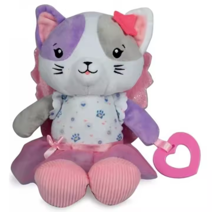 Peluche Gatita Bailarina para bebés Clementoni - 1
