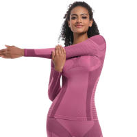 SSITO Ropa de Yoga with Curve de Sirena, ropa de conducción al Aire Libre, ropa de Esquí, ropa interior Térmica Deportiva, ropa de compresión para Corre, Tops para Mujer - details 7