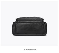 Bolso de hombre para Mujer, de Piel sintética, con textura de gran capacidad, moda, sencillo, para Madres de Mediana Edad. - details 29