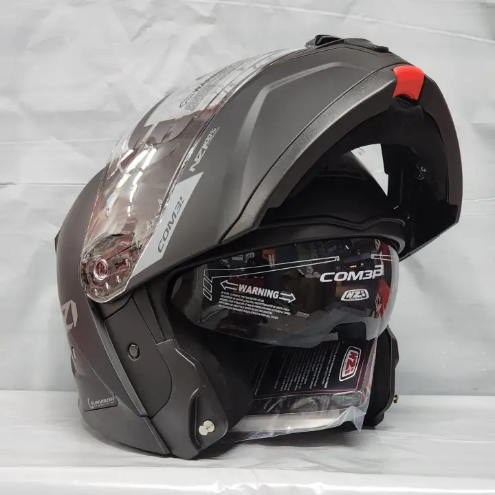 CASCO NZI COMBI 3 DUO NEGRO MATE - 1