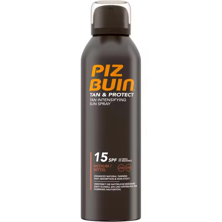 Piz Buin Tan And Protect Tan Intensifying Sun Spray Spf15 150ml - 1