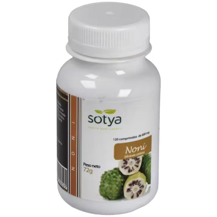 Noni 600 Mg Sotya 120 Comprimidos - 1