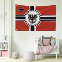 Bandera Divertida Para Jardín Decoración De Habitaciones Dormitorios Garaje Tapiz Cruz Alemana Exterior Estilo Colgante Impresión Unisex - details 7