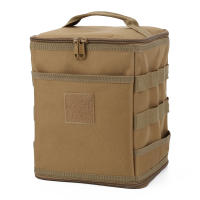 Bolsa De Almacenamiento Grande Para Camping Con Red Superior Y Bolsillo Organizador De Cocina Y Utensilios De Mesa Para Exteriores - details 16