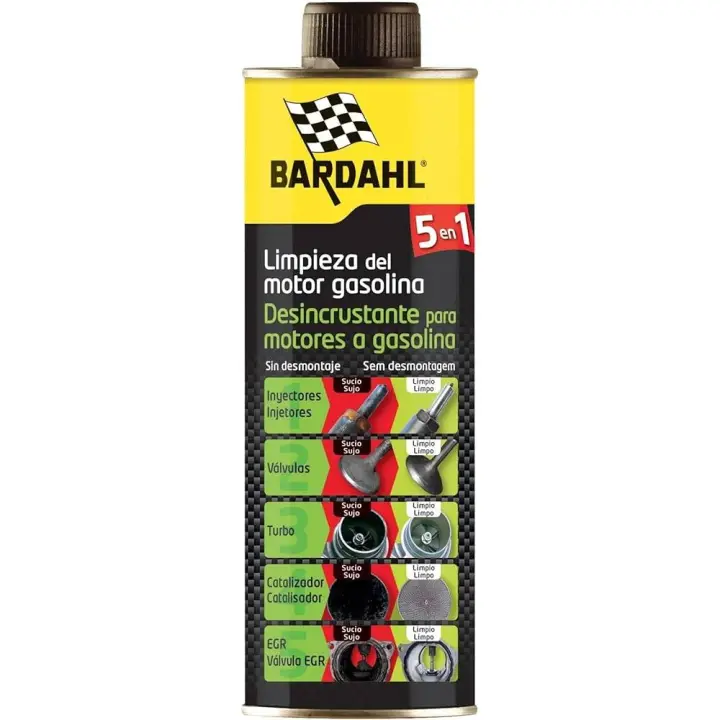 Bardahl Descarbonizante 5 en 1 para coche Gasolina 500 Ml - 1