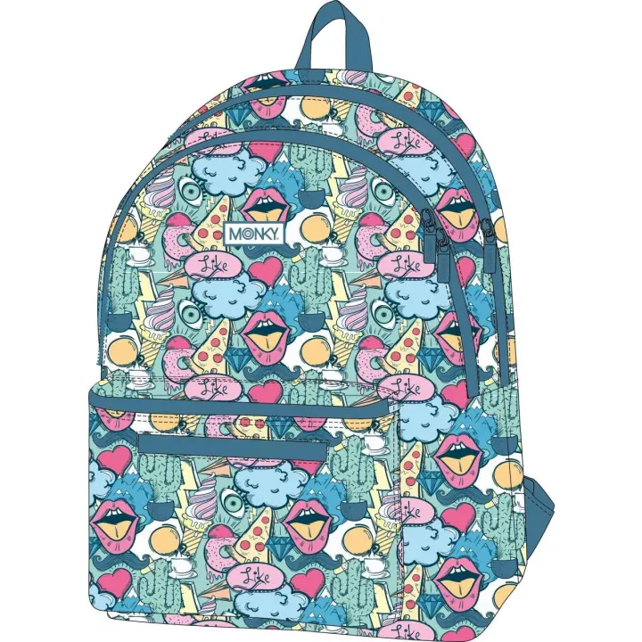 Mochila Monky Comic 41cm - 1