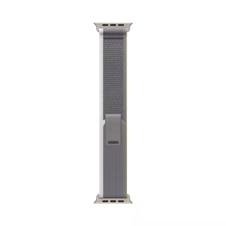 Correa Loop Trail Apple Watch 42/44/45/46/49mm resistente al agua y al sudor, marca Accetel, color gris - - 1