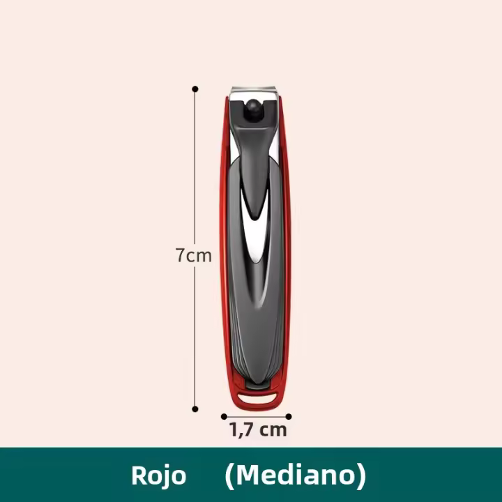 Tijeras De Uñas Antisalpicaduras Coloridas Desmontables De Acero Inoxidable Herramienta De Manicura Para Dedos Y Pies - 1