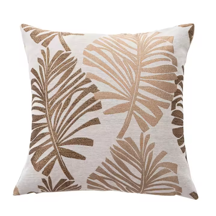 2 Fundas de Almohada de Lino de 45x45 cm con Oculto, para Sofá y Decoración del Hogar. - 1