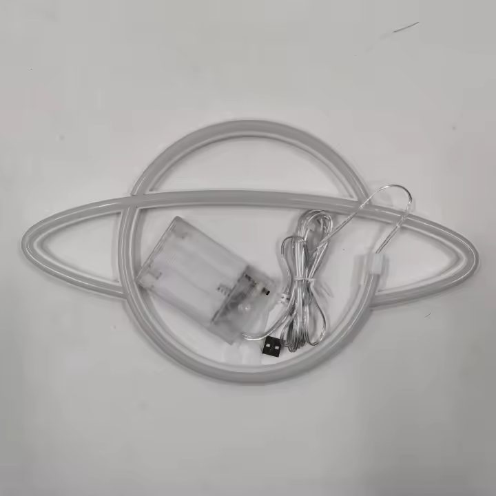 Lámpara De Neón LED Creativa Space Boy Para Habitación De Juegos O Dormitorio Iluminación Novedosa Colgante En La Pared Regalo Para Fiestas De Vacaciones USB O Batería Incluida - 1