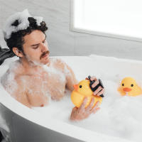 1pc Escobilla De Limpieza Para Ducha Con Mano De Silicona Suave Exfoliante Y Masajeador Para Todas Las Tipos De Piel - details 2
