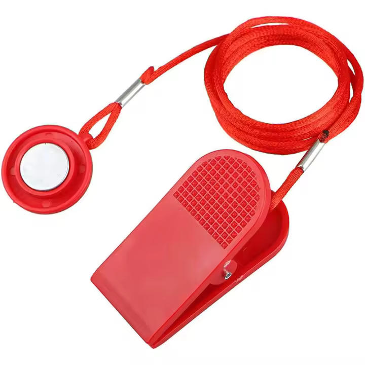 Llave de seguridad para cintas de correr compatible con la mayoría de las cintas de correr Kit de reemplazo de bloqueo de seguridad con imán para fitness - 1