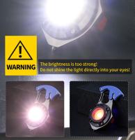 Linterna Portátil Mini COB Con 7 Modos De Iluminación Lámpara De Emergencia Con Destornillador Martillo Para Romper Ventanas Y Cuchillo Para Cinturón De Seguridad - details 11