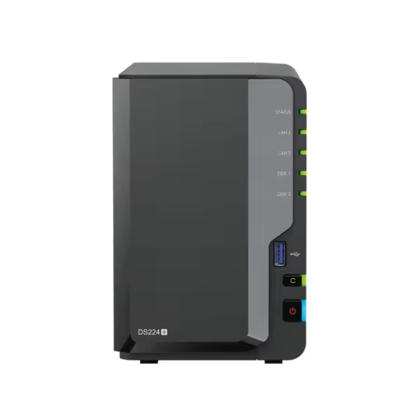 DS224+NAS 2-Bay Celeron J4125 2GB DDR4 - 1