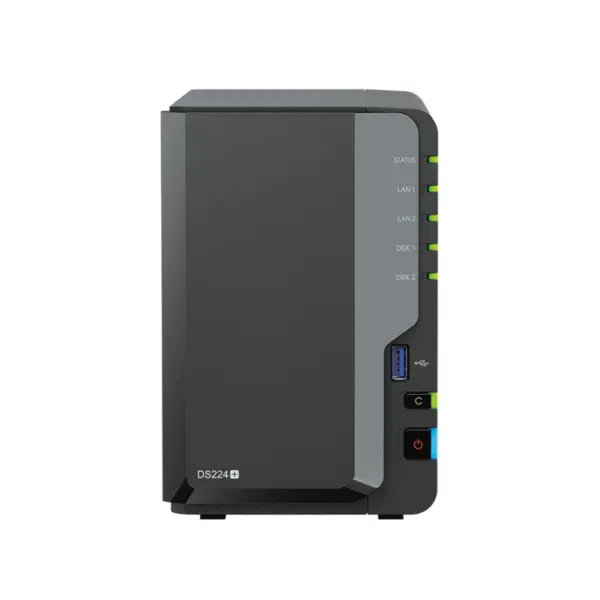 DS224+NAS 2-Bay Celeron J4125 2GB DDR4 - 1