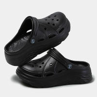 Clogs De Verano Para Mujer Con Plataforma Gruesa Y Respirables Sandalias De Jardín Con Agujeros Antideslizantes Y Ligeros Para Playa - details 9