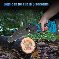 3000W 6Inch Electric Chain Saw Handheld Portable Mini Chainsaw Tree Wood Cutter Pruning Garden Power Tool For Makita 18V Battery - details 8