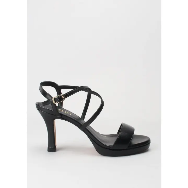 sandalia plataforma dubay negro LODI - 1