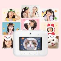 Cámara Instantánea Para Niños 48MP Con Selfie 3.0 Pulgadas Y Impresora Térmica Mini Cámaras Digitales 1080P Video Papel De Foto - details 7